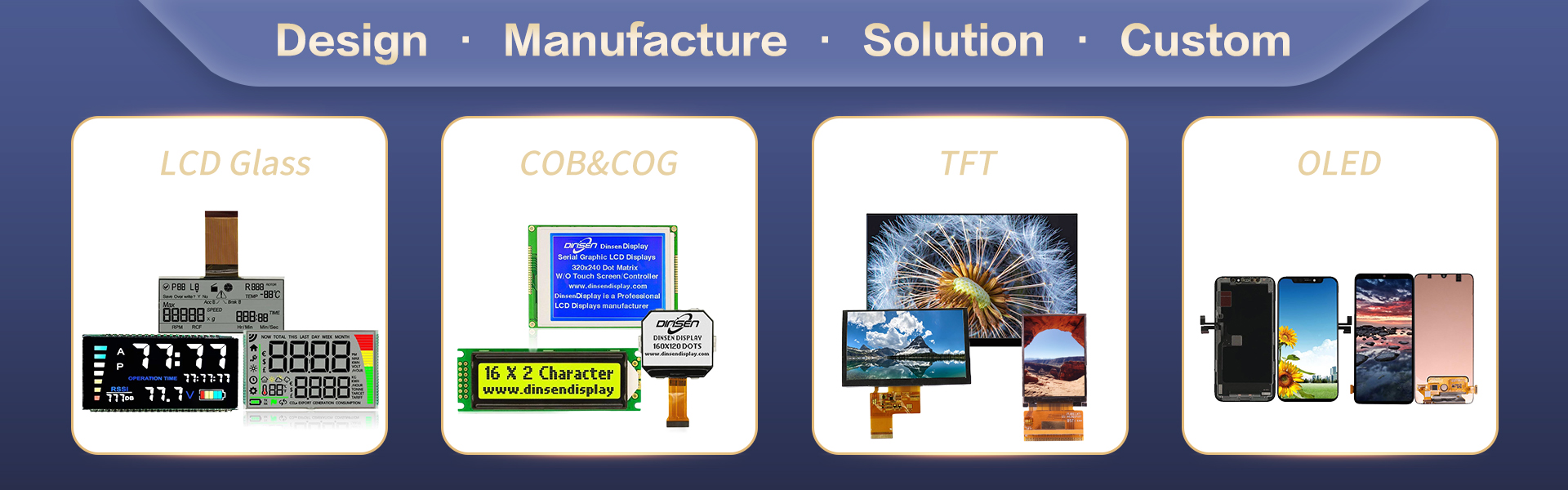 El panel de cristal LCD